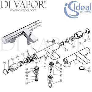 Ideal Standard Active Bath/Shower Mixer E4054AA Spare Parts - IDL DV 384
